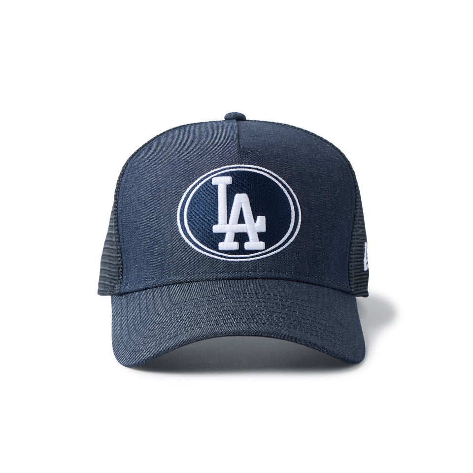 9FORTY A-Frame トラッカー サステナブル Denim ロサンゼルス・ドジャース ネイビー | ゴルフ | NEW ERA ニューエラ公式オンラインストア