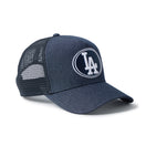 9FORTY A-Frame トラッカー サステナブル Denim ロサンゼルス・ドジャース ネイビー | ゴルフ | NEW ERA ニューエラ公式オンラインストア
