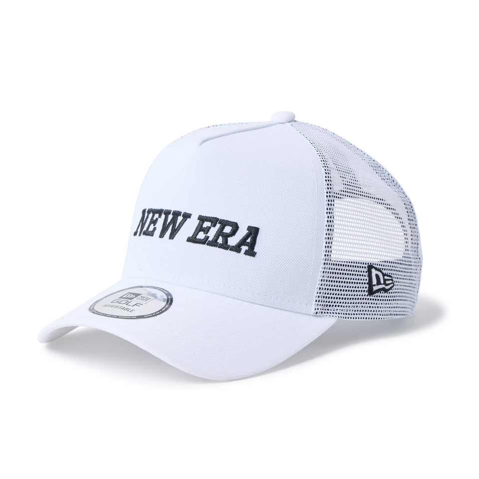 9FORTY A-Frame トラッカー Italic Logo ホワイト｜ゴルフ | NEW ERA ニューエラ公式オンラインストア