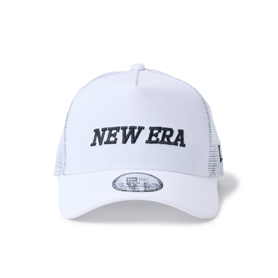 9FORTY A-Frame トラッカー Italic Logo ホワイト｜ゴルフ | NEW ERA ニューエラ公式オンラインストア
