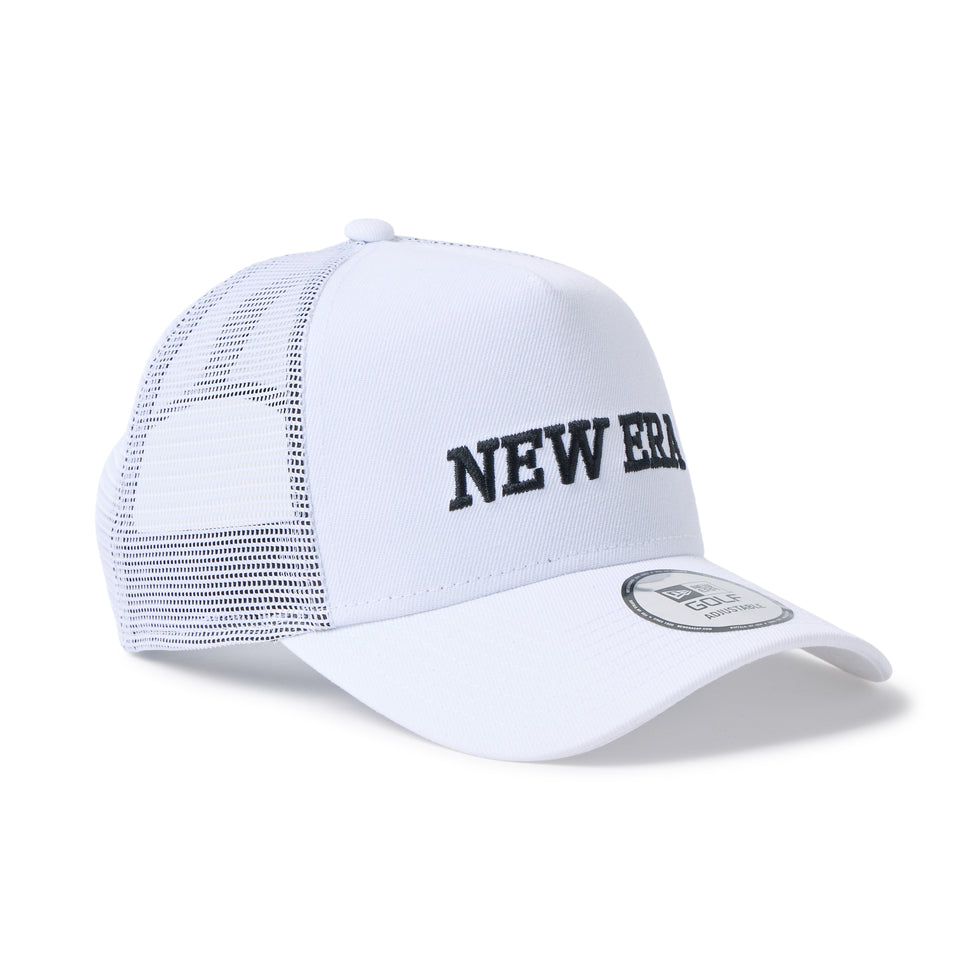 9FORTY A-Frame トラッカー Italic Logo ホワイト｜ゴルフ | NEW ERA ニューエラ公式オンラインストア