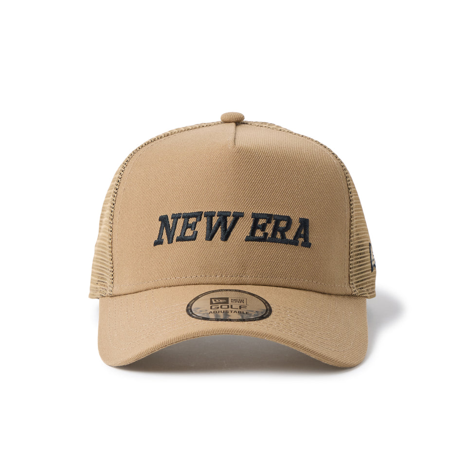 9FORTY A-Frame トラッカー Italic Logo カーキ｜ゴルフ | NEW ERA ニューエラ公式オンラインストア