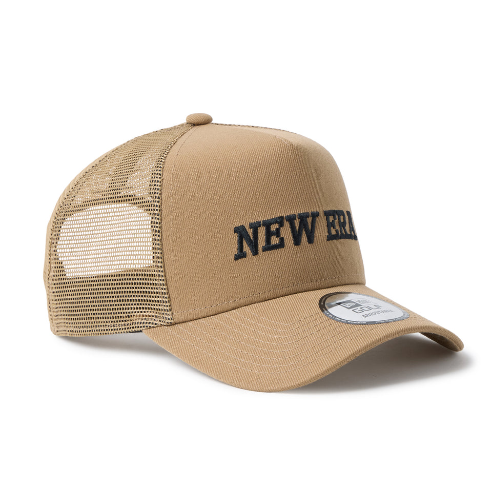 9FORTY A-Frame トラッカー Italic Logo カーキ｜ゴルフ | NEW ERA ニューエラ公式オンラインストア