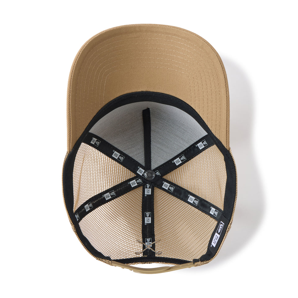 9FORTY A-Frame トラッカー Italic Logo カーキ｜ゴルフ | NEW ERA ニューエラ公式オンラインストア