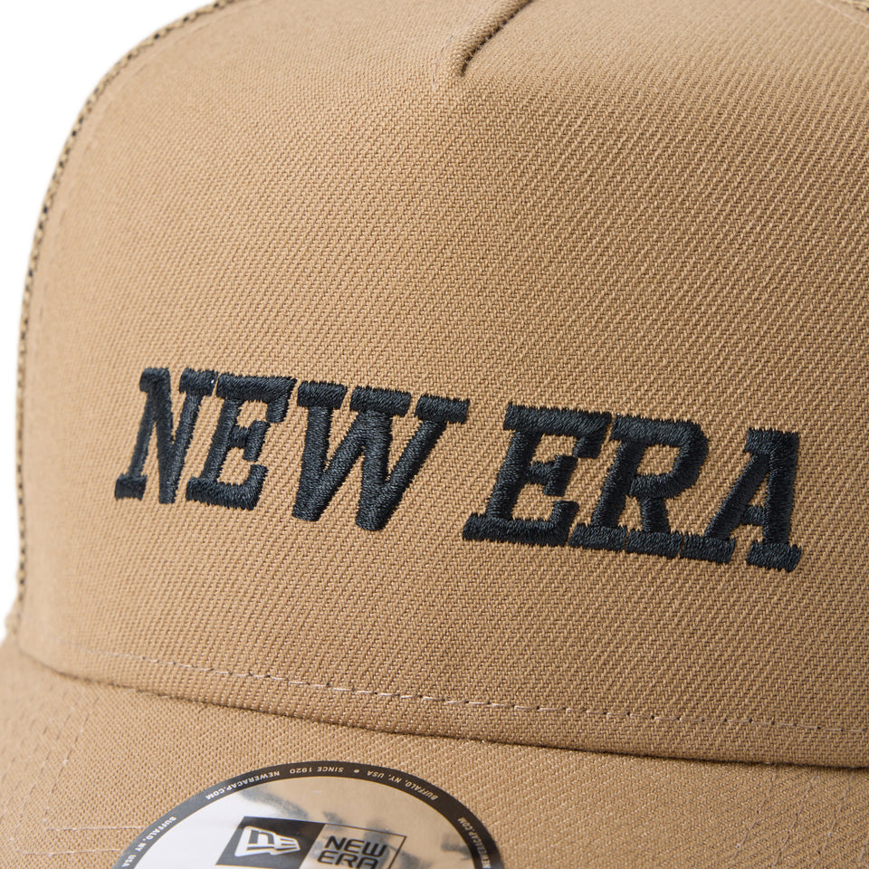 9FORTY A-Frame トラッカー Italic Logo カーキ｜ゴルフ | NEW ERA ニューエラ公式オンラインストア