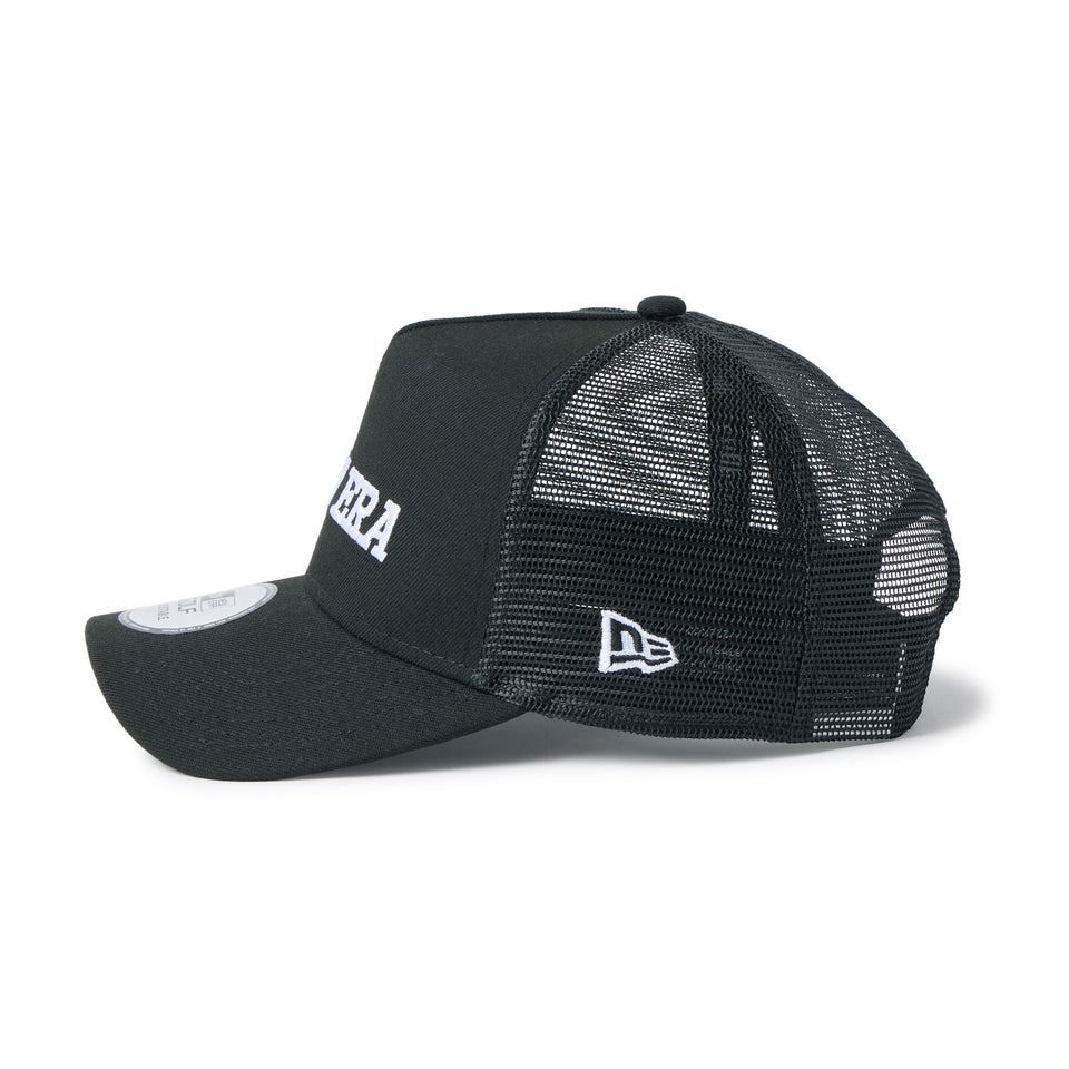 9FORTY A-Frame トラッカー Italic Logo ブラック｜ゴルフ | NEW ERA ニューエラ公式オンラインストア