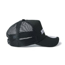 9FORTY A-Frame トラッカー Italic Logo ブラック｜ゴルフ | NEW ERA ニューエラ公式オンラインストア