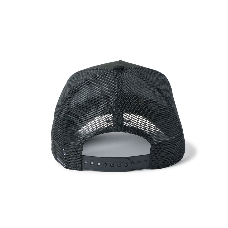 9FORTY A-Frame トラッカー Italic Logo ブラック｜ゴルフ | NEW ERA ニューエラ公式オンラインストア