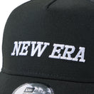 9FORTY A-Frame トラッカー Italic Logo ブラック｜ゴルフ | NEW ERA ニューエラ公式オンラインストア