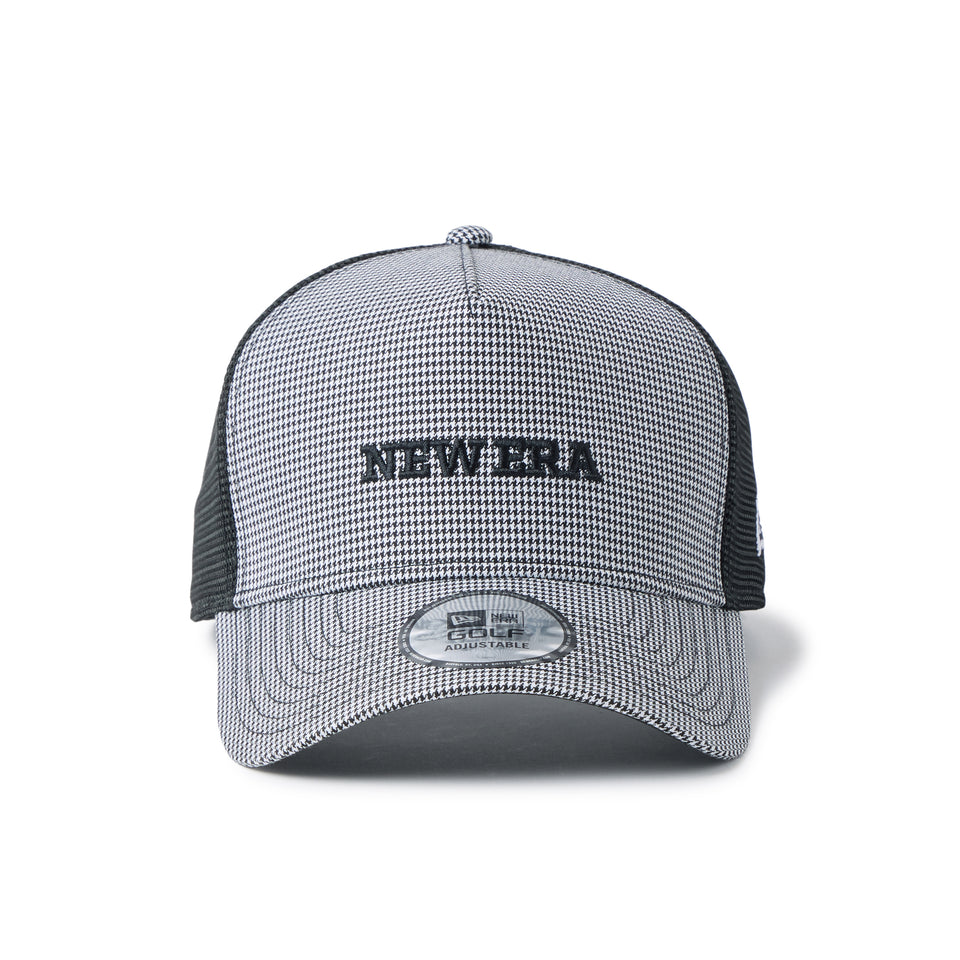 9FORTY A-Frame トラッカー ハウンズトゥース ブラック/ホワイト | ゴルフ | NEW ERA ニューエラ公式オンラインストア