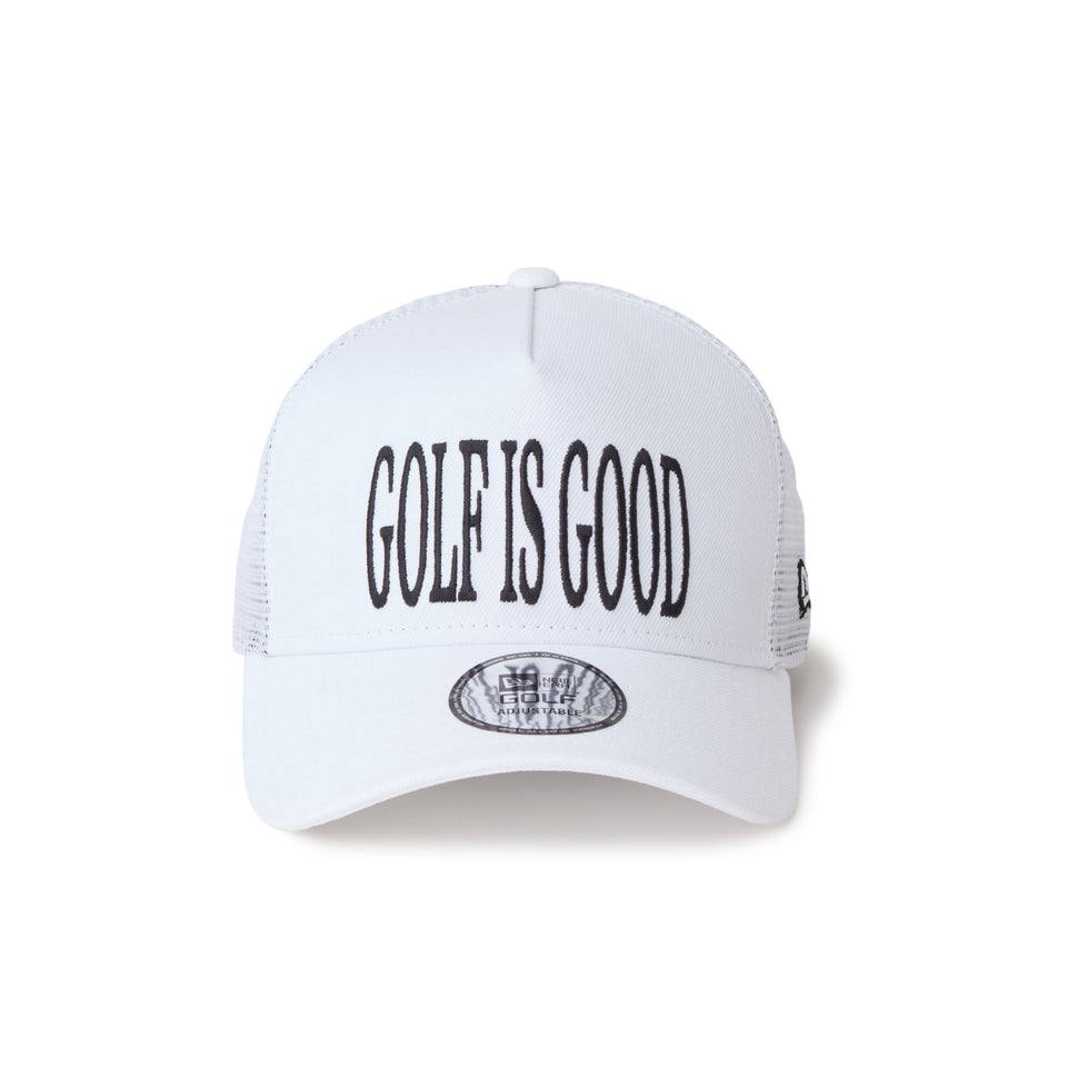 9FORTY A-Frame トラッカー Golf is good ホワイト | ゴルフ | NEW ERA ニューエラ公式オンラインストア