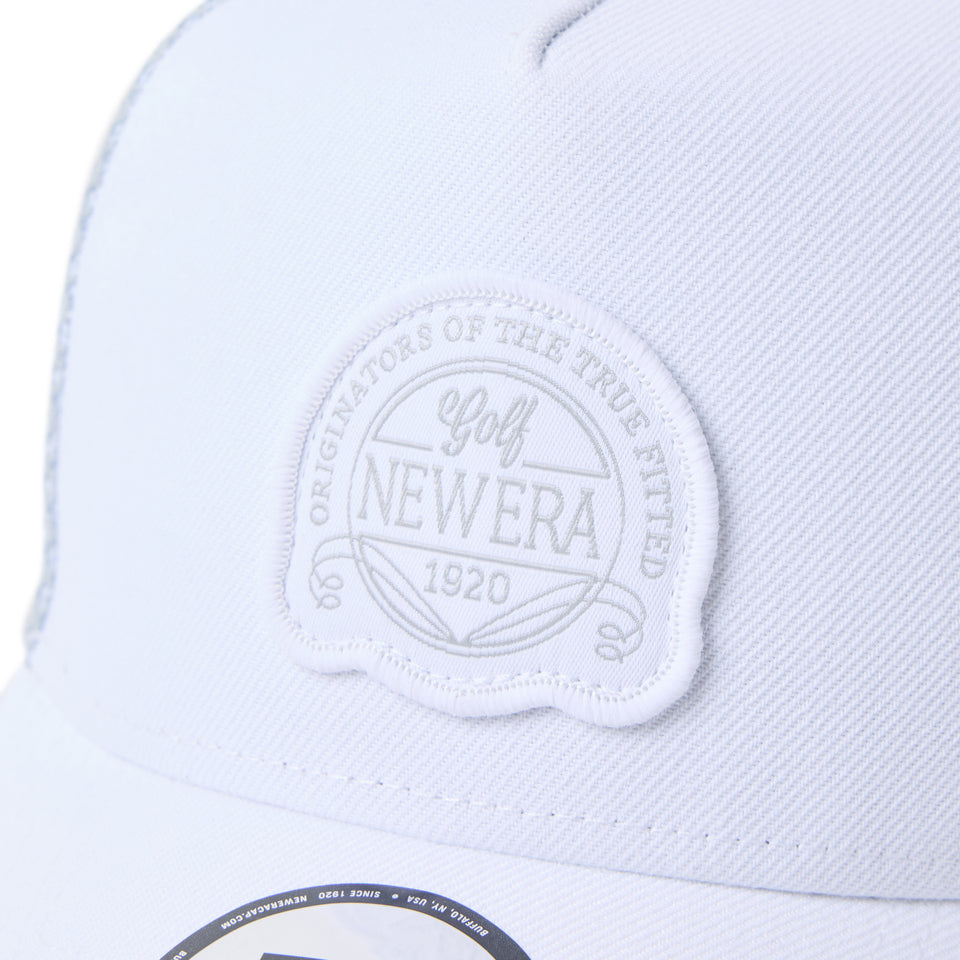 9FORTY A-Frame トラッカー Double Mesh ホワイト/グレー | ゴルフ | NEW ERA ニューエラ公式オンラインストア