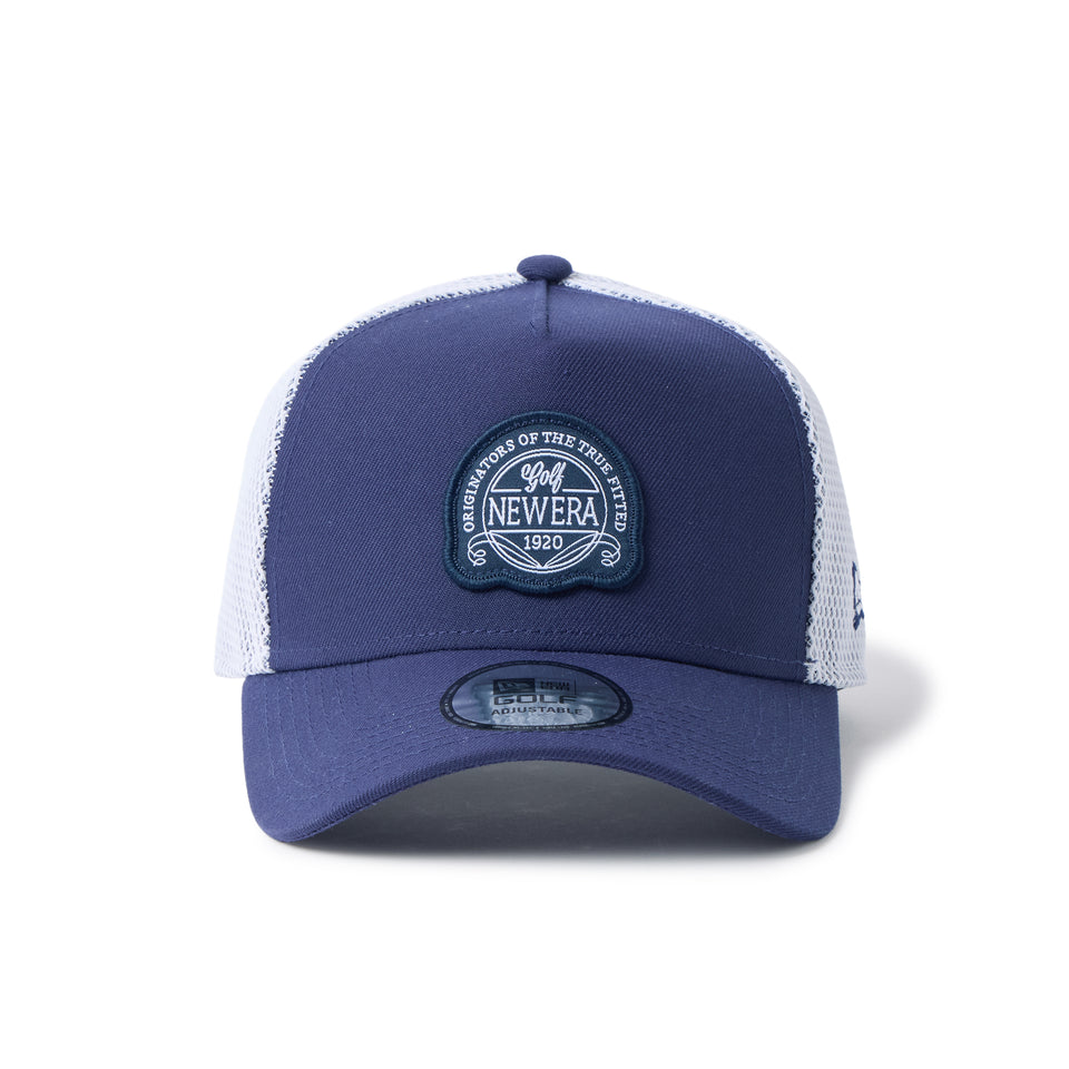 9FORTY A-Frame トラッカー Double Mesh ライトネイビー/ホワイト | ゴルフ | NEW ERA ニューエラ公式オンラインストア