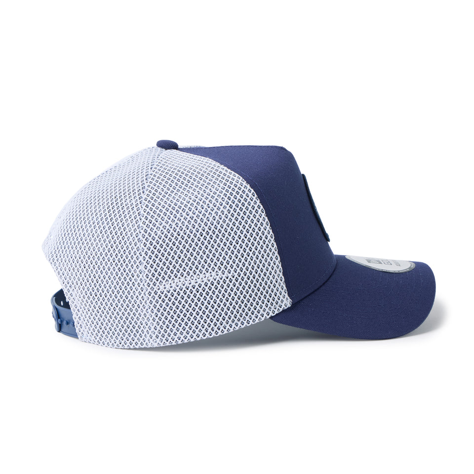 9FORTY A-Frame トラッカー Double Mesh ライトネイビー/ホワイト | ゴルフ | NEW ERA ニューエラ公式オンラインストア