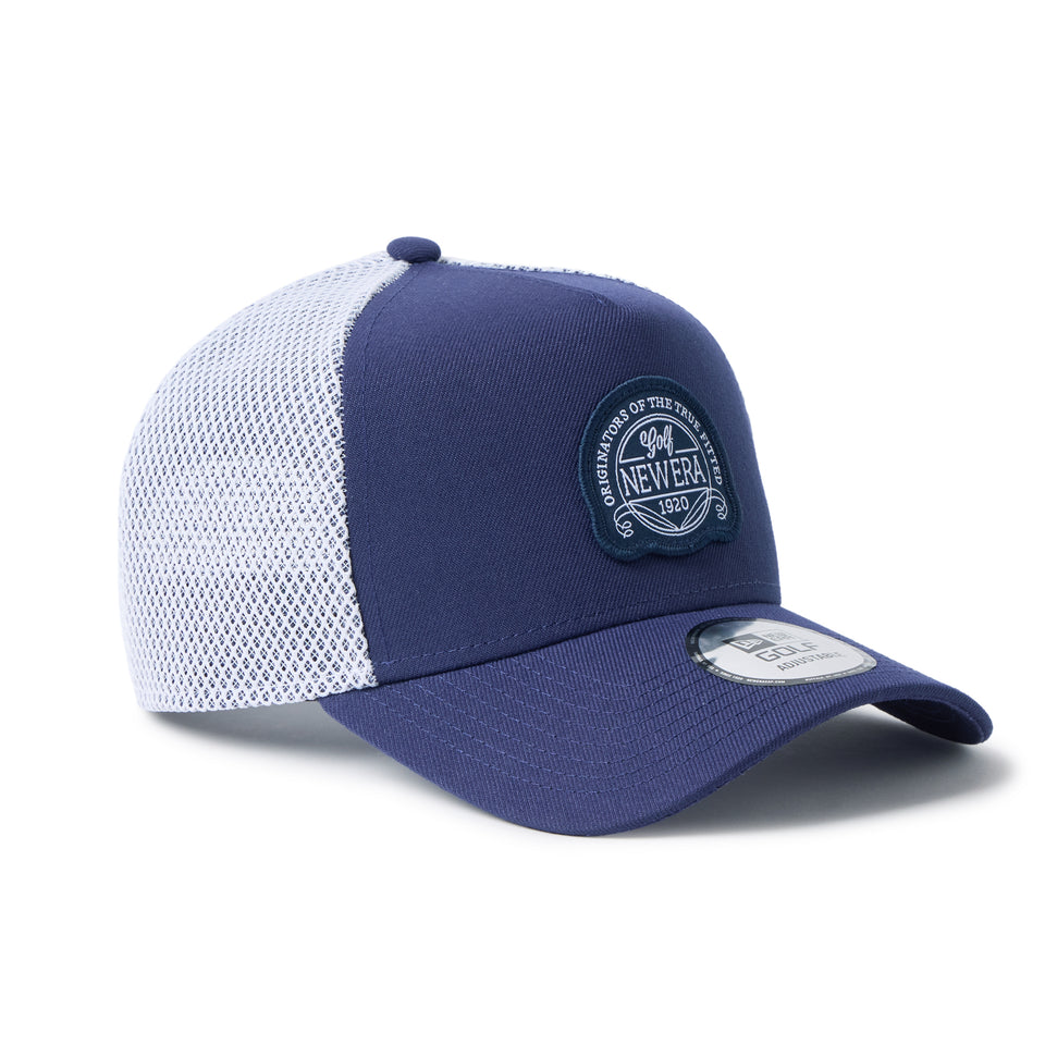 9FORTY A-Frame トラッカー Double Mesh ライトネイビー/ホワイト | ゴルフ | NEW ERA ニューエラ公式オンラインストア