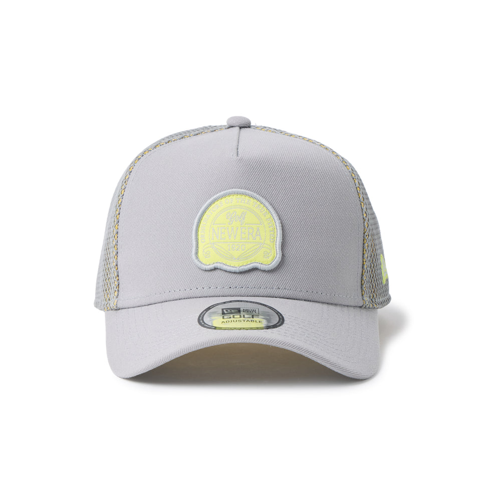 9FORTY A-Frame トラッカー Double Mesh グレー/カナリアイエロー | ゴルフ | NEW ERA ニューエラ公式オンラインストア