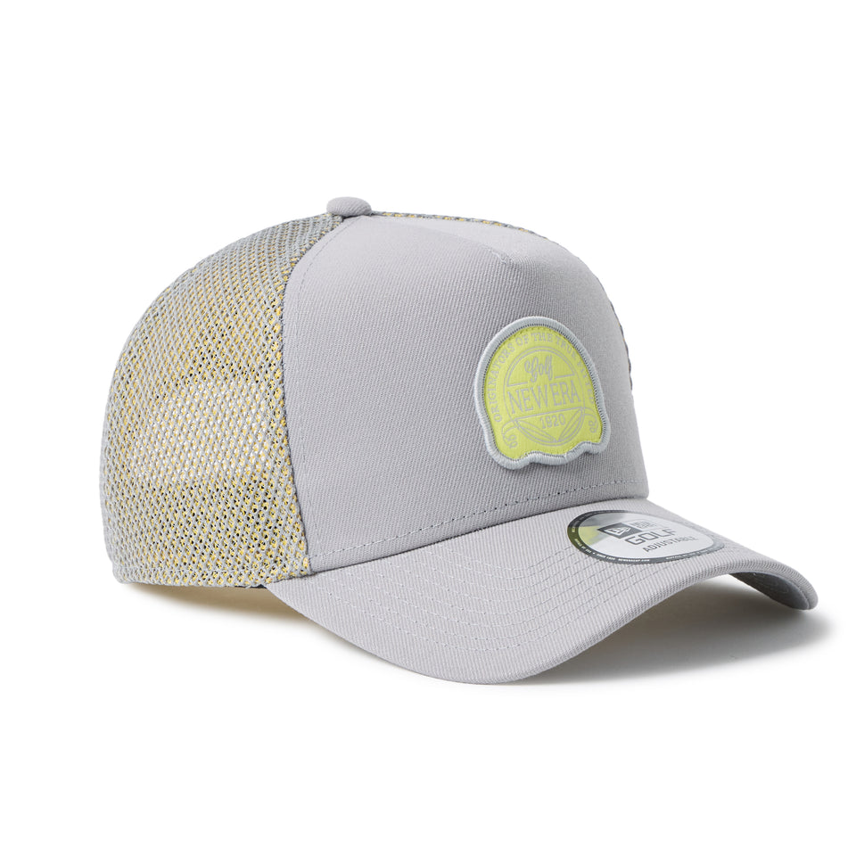 9FORTY A-Frame トラッカー Double Mesh グレー/カナリアイエロー | ゴルフ | NEW ERA ニューエラ公式オンラインストア