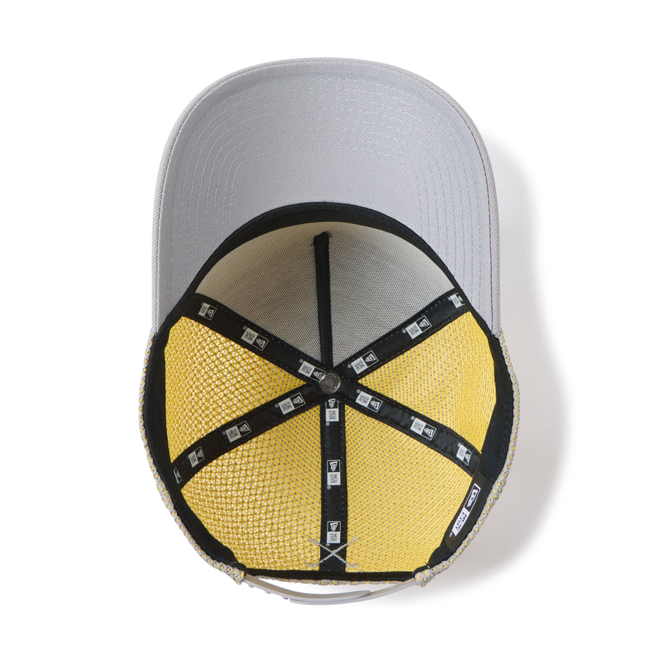 9FORTY A-Frame トラッカー Double Mesh グレー/カナリアイエロー | ゴルフ | NEW ERA ニューエラ公式オンラインストア