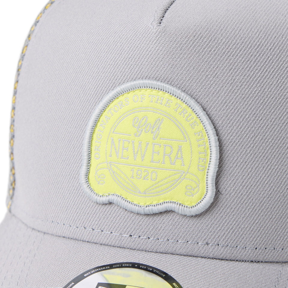 9FORTY A-Frame トラッカー Double Mesh グレー/カナリアイエロー | ゴルフ | NEW ERA ニューエラ公式オンラインストア