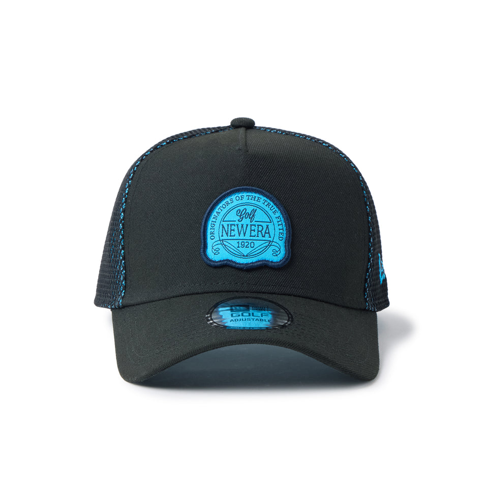 9FORTY A-Frame トラッカー Double Mesh ブラック/ブルーファナティック | ゴルフ | NEW ERA ニューエラ公式オンラインストア