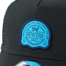 9FORTY A-Frame トラッカー Double Mesh ブラック/ブルーファナティック | ゴルフ | NEW ERA ニューエラ公式オンラインストア