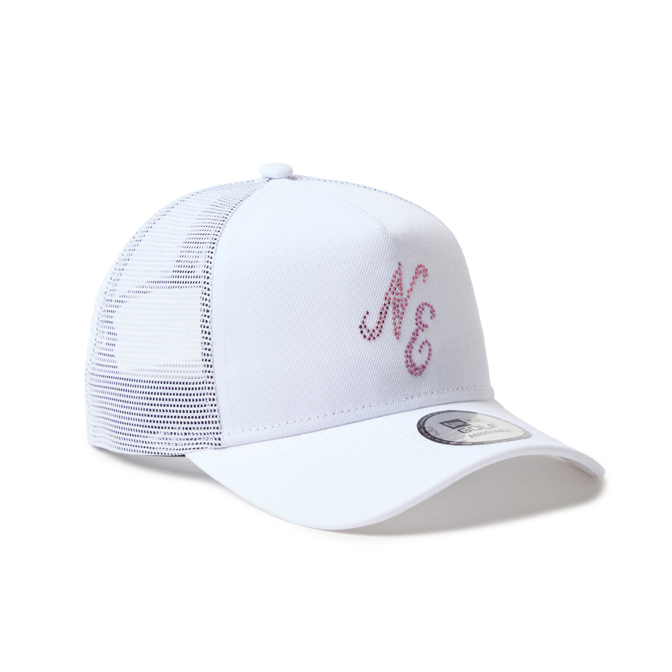9FORTY A-Frame トラッカー クラシックロゴ Rhinestone ホワイト｜ゴルフ | NEW ERA ニューエラ公式オンラインストア