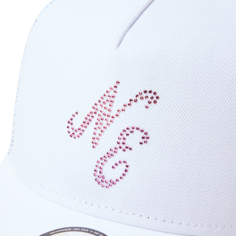 9FORTY A-Frame トラッカー クラシックロゴ Rhinestone ホワイト｜ゴルフ | NEW ERA ニューエラ公式オンラインストア