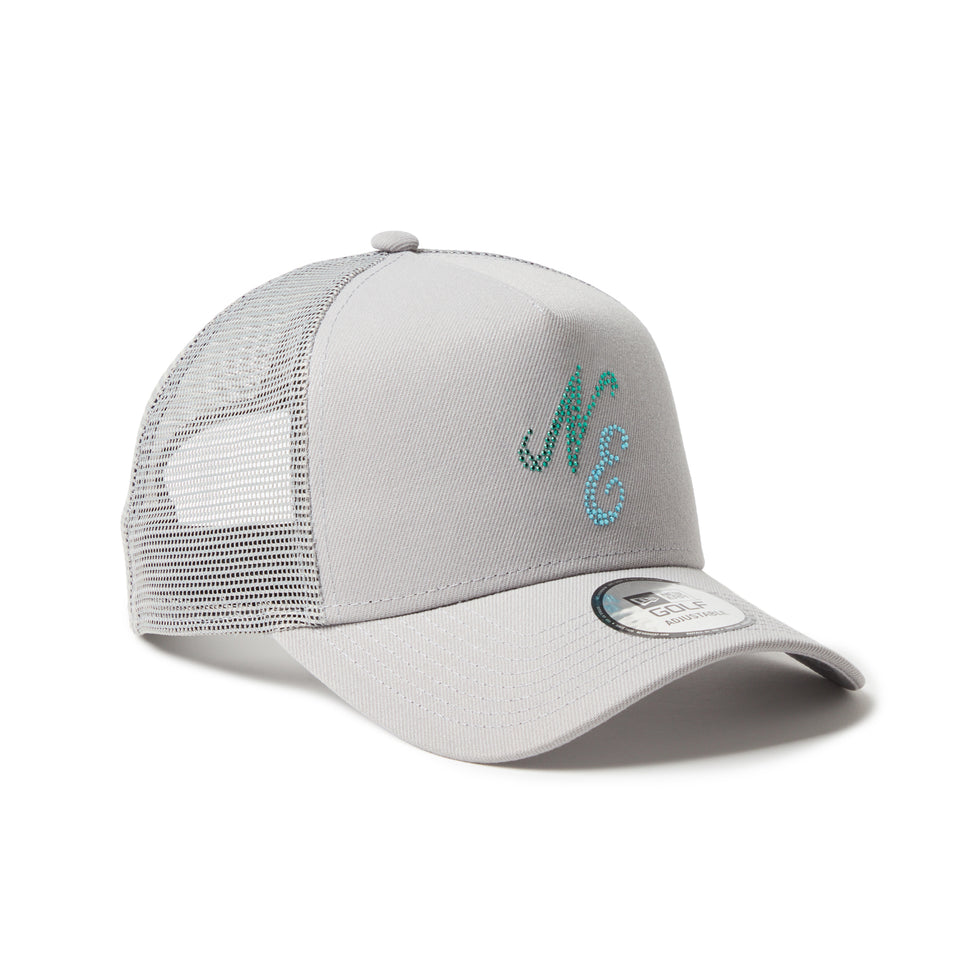 9FORTY A-Frame トラッカー クラシックロゴ Rhinestone グレー｜ゴルフ | NEW ERA ニューエラ公式オンラインストア