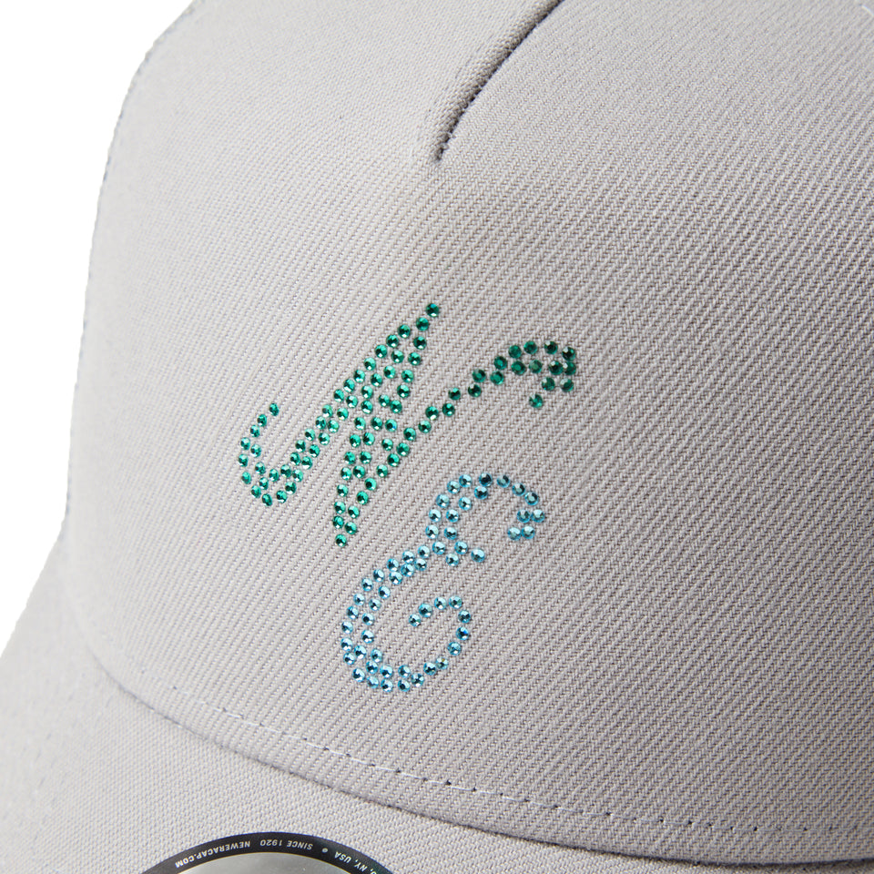 9FORTY A-Frame トラッカー クラシックロゴ Rhinestone グレー｜ゴルフ | NEW ERA ニューエラ公式オンラインストア