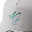 9FORTY A-Frame トラッカー クラシックロゴ Rhinestone グレー｜ゴルフ | NEW ERA ニューエラ公式オンラインストア