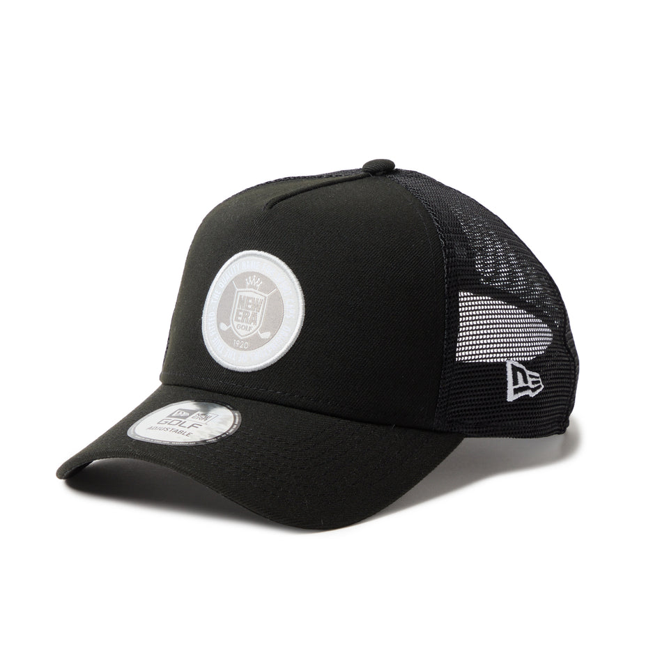 9FORTY A-Frame トラッカー Circle Patch  ブラック | ゴルフ | NEW ERA ニューエラ公式オンラインストア