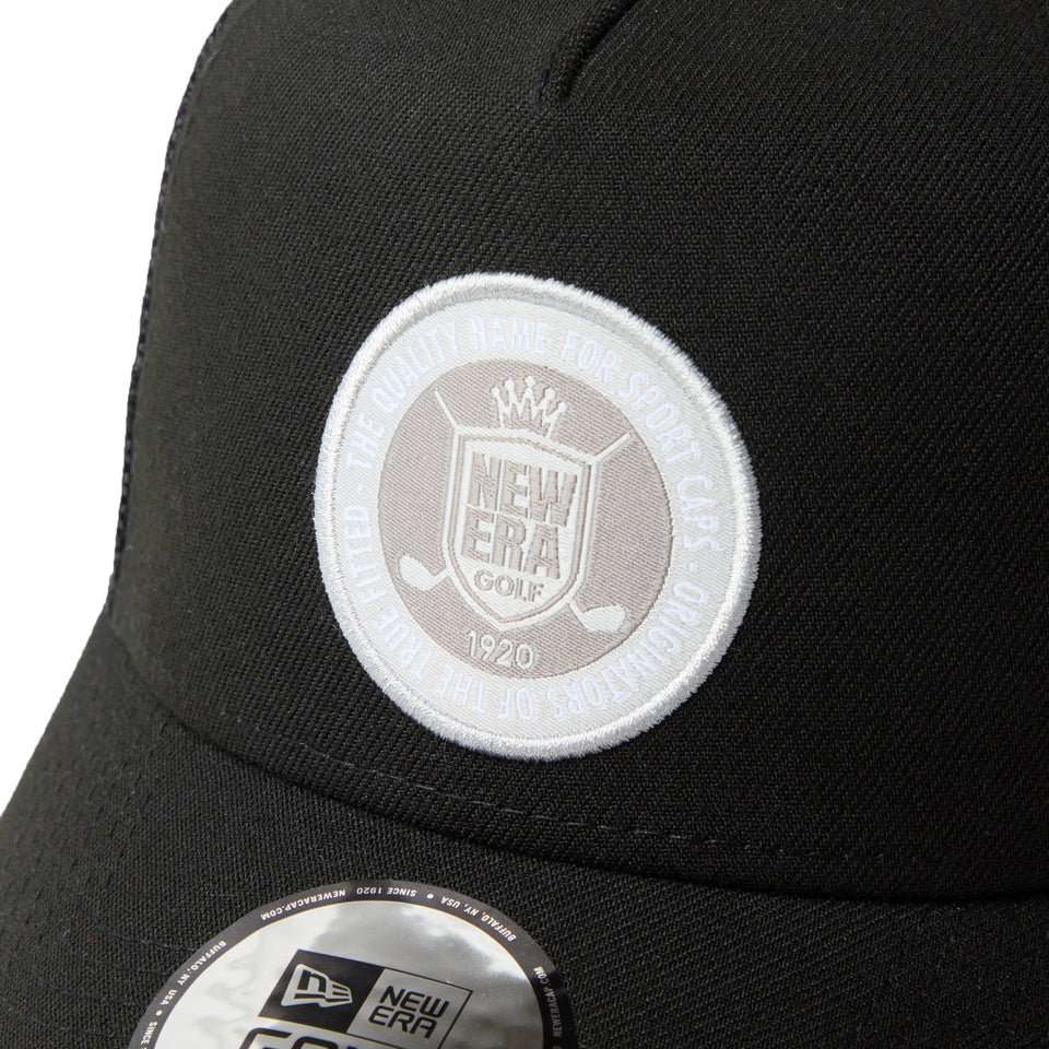 9FORTY A-Frame トラッカー Circle Patch  ブラック | ゴルフ | NEW ERA ニューエラ公式オンラインストア