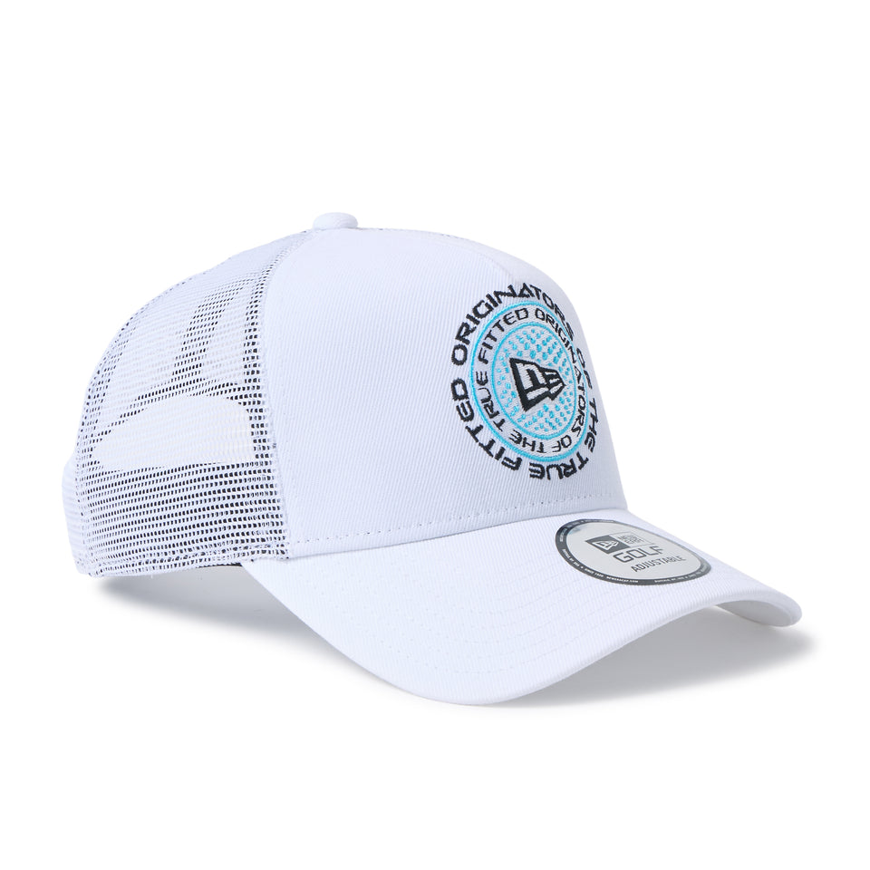 9FORTY A-Frame トラッカー Circle Logo ホワイト | ゴルフ | NEW ERA ニューエラ公式オンラインストア