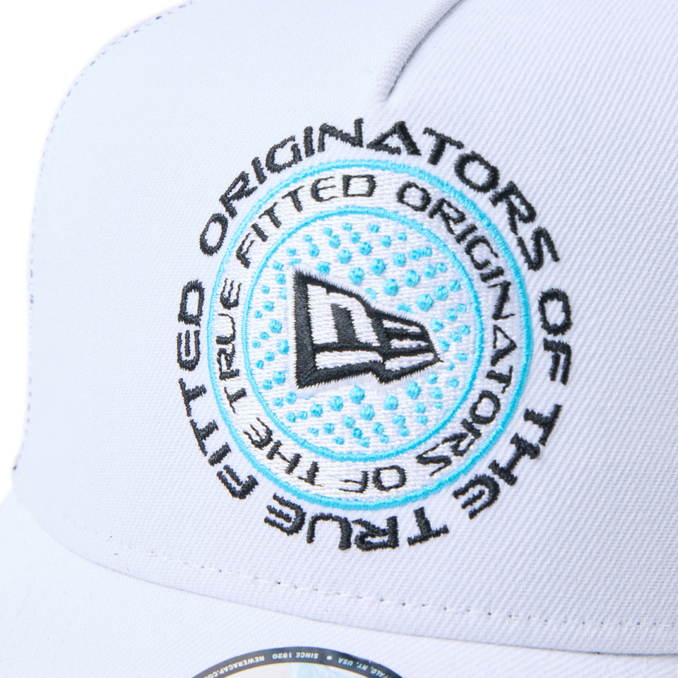 9FORTY A-Frame トラッカー Circle Logo ホワイト | ゴルフ | NEW ERA ニューエラ公式オンラインストア