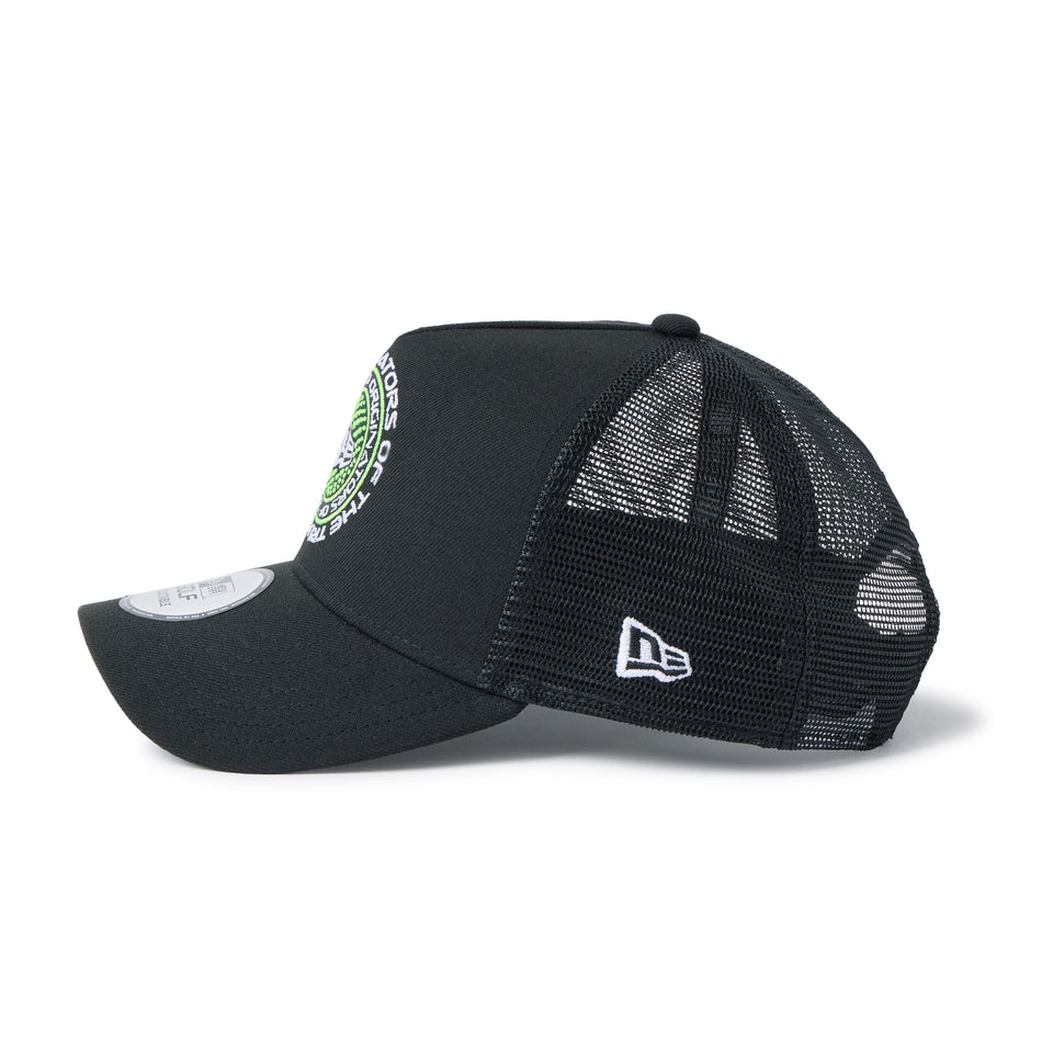 9FORTY A-Frame トラッカー Circle Logo ブラック | ゴルフ | NEW ERA ニューエラ公式オンラインストア