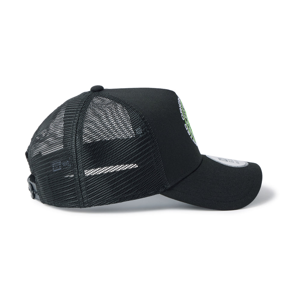 9FORTY A-Frame トラッカー Circle Logo ブラック | ゴルフ | NEW ERA ニューエラ公式オンラインストア
