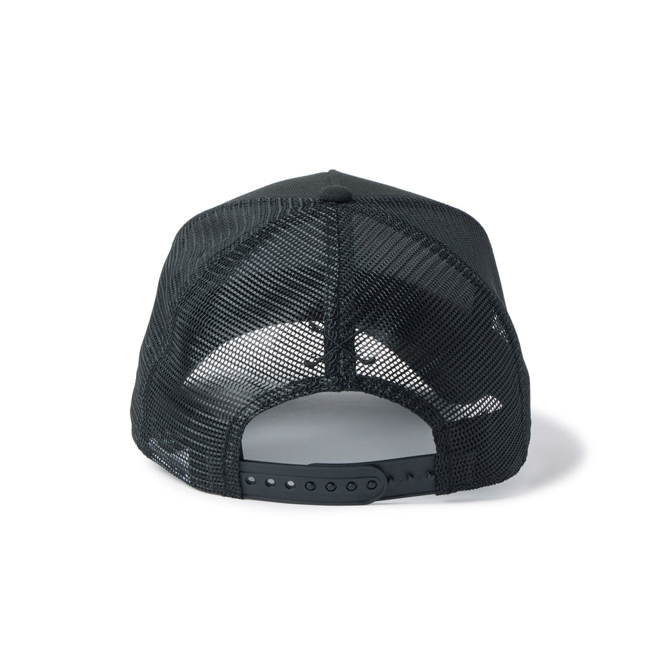 9FORTY A-Frame トラッカー Circle Logo ブラック | ゴルフ | NEW ERA ニューエラ公式オンラインストア