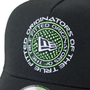 9FORTY A-Frame トラッカー Circle Logo ブラック | ゴルフ | NEW ERA ニューエラ公式オンラインストア