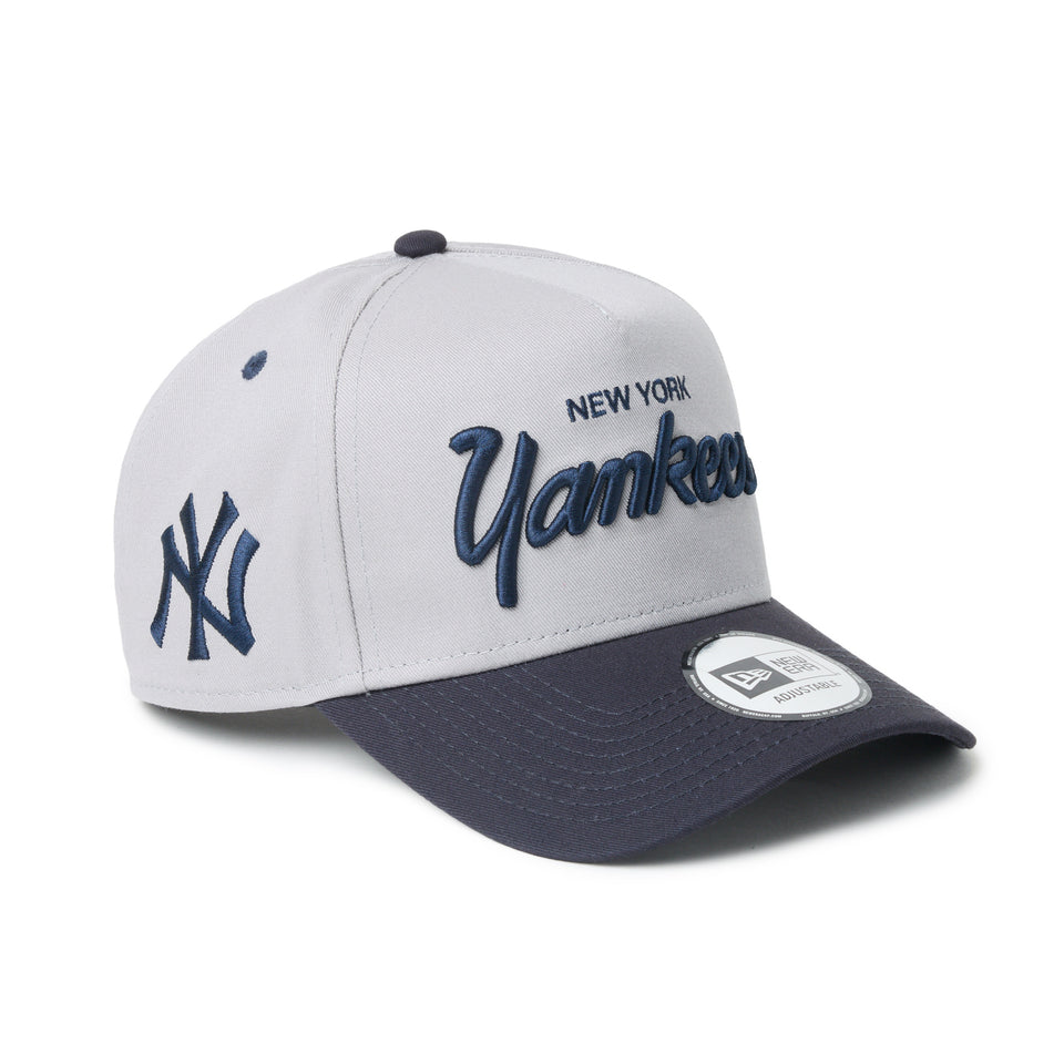 9FORTY A-Frame MLB 2-Tone ニューヨーク・ヤンキース グレー/ネイビー