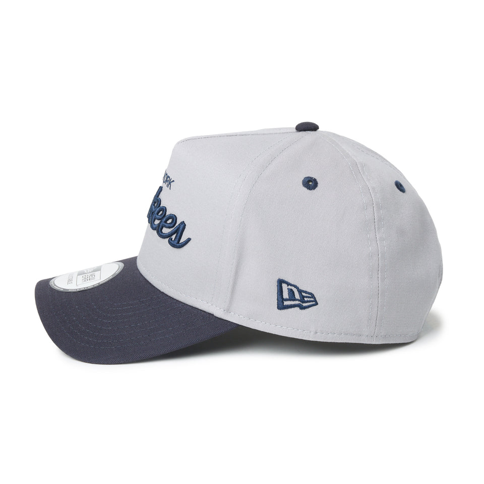 9FORTY A-Frame MLB 2-Tone ニューヨーク・ヤンキース グレー/ネイビー