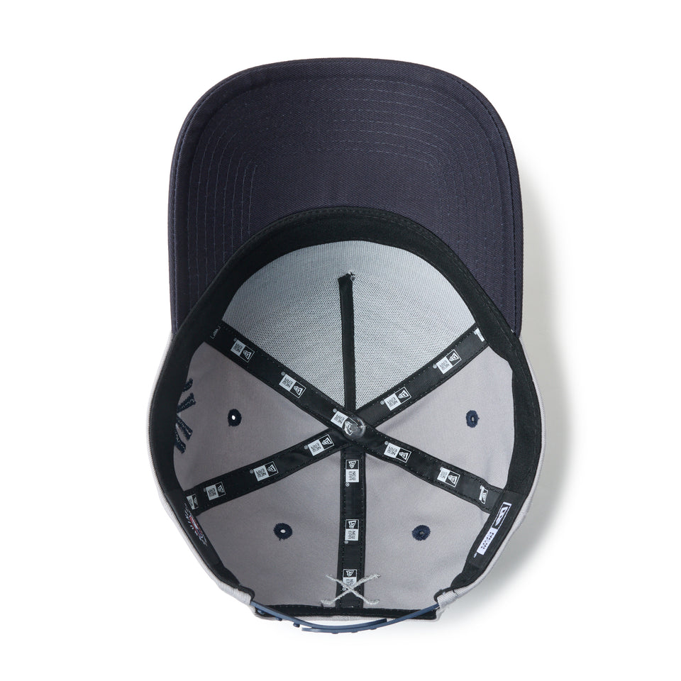 9FORTY A-Frame MLB 2-Tone ニューヨーク・ヤンキース グレー/ネイビー | ゴルフ | NEW ERA ニューエラ公式オンラインストア
