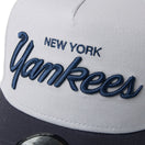 9FORTY A-Frame MLB 2-Tone ニューヨーク・ヤンキース グレー/ネイビー | ゴルフ | NEW ERA ニューエラ公式オンラインストア