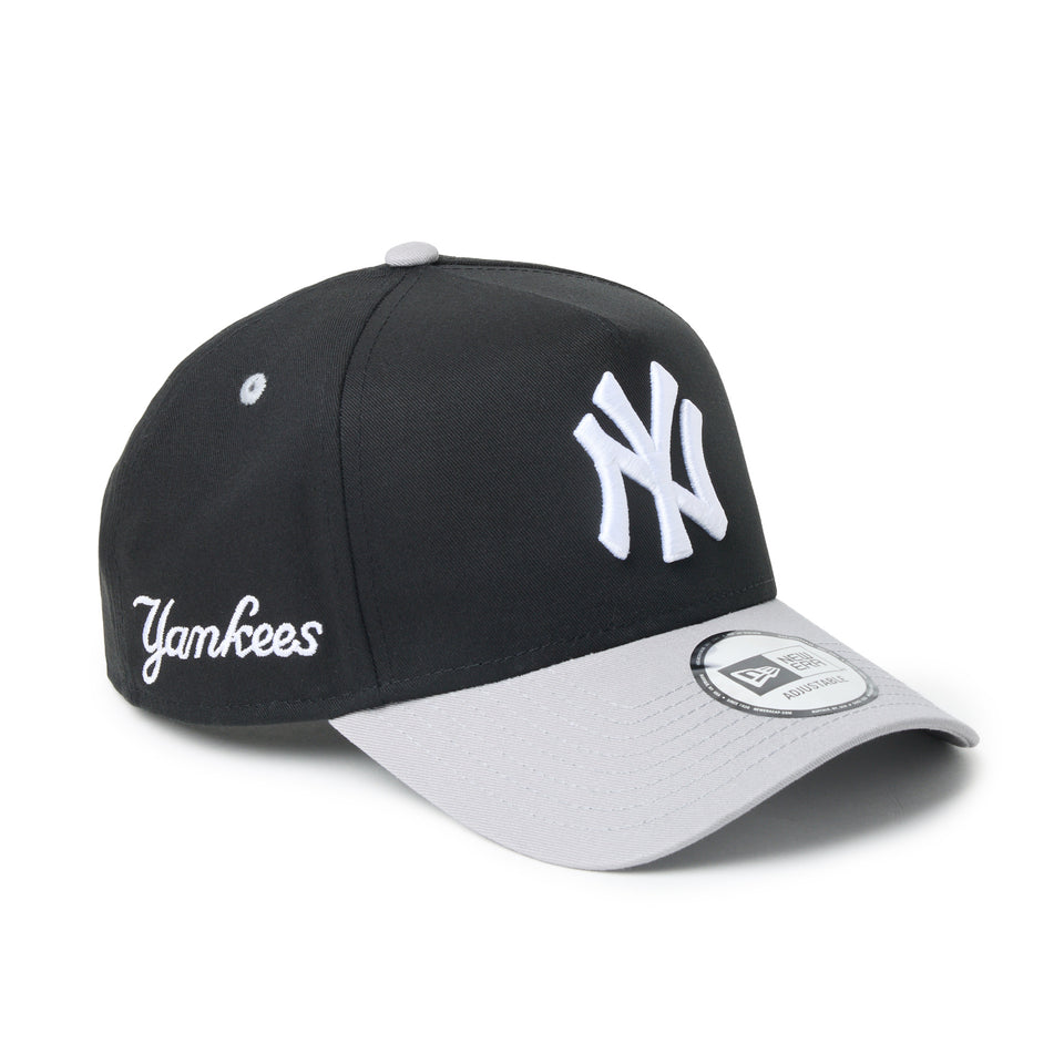 9FORTY A-Frame MLB 2-Tone ニューヨーク・ヤンキース ブラック/グレー