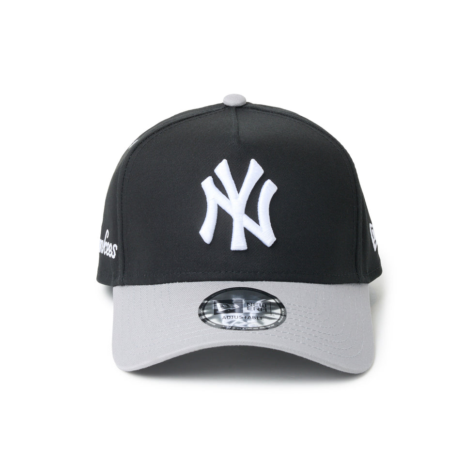 9FORTY A-Frame MLB 2-Tone ニューヨーク・ヤンキース ブラック/グレー