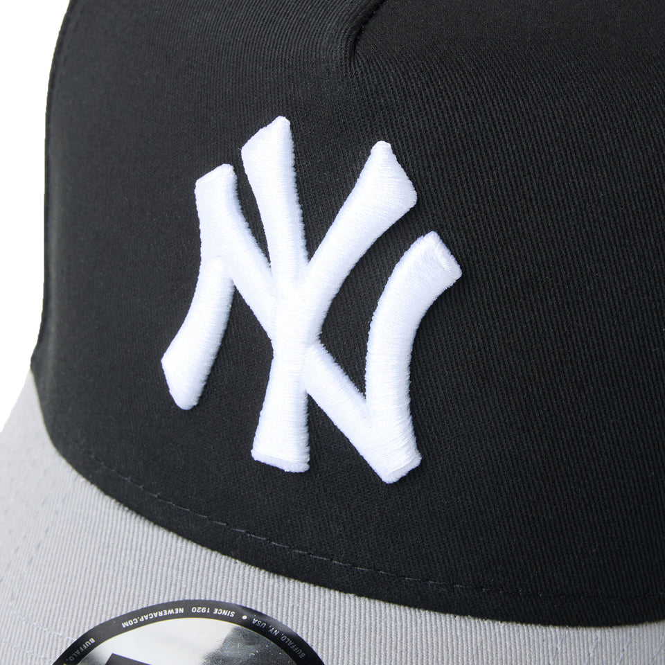 9FORTY A-Frame MLB 2-Tone ニューヨーク・ヤンキース ブラック/グレー | ゴルフ | NEW ERA ニューエラ公式オンラインストア
