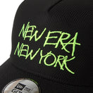 9FORTY A-Frame Diamond Era NEW ERA NEW YORK ブラック | ゴルフ | NEW ERA ニューエラ公式オンラインストア