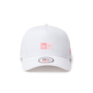 9FORTY A-Frame レーザーパーフォレーション Box Logo ボックスロゴ ホワイト | ゴルフ | NEW ERA ニューエラ公式オンラインストア