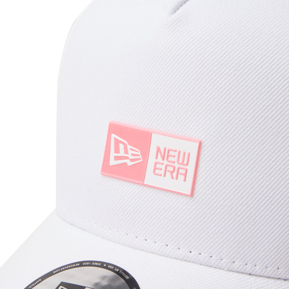 9FORTY A-Frame レーザーパーフォレーション Box Logo ボックスロゴ ホワイト | ゴルフ | NEW ERA ニューエラ公式オンラインストア