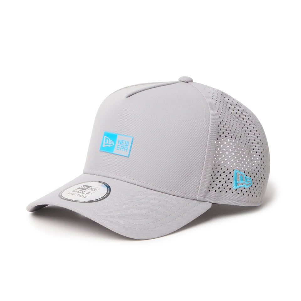 9FORTY A-Frame レーザーパーフォレーション Box Logo ボックスロゴ グレー | ゴルフ | NEW ERA ニューエラ公式オンラインストア