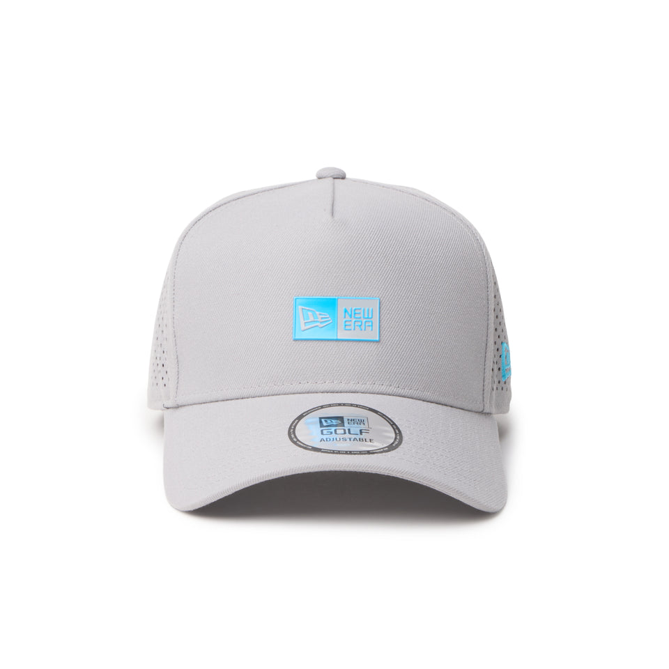 9FORTY A-Frame レーザーパーフォレーション Box Logo ボックスロゴ グレー | ゴルフ | NEW ERA ニューエラ公式オンラインストア